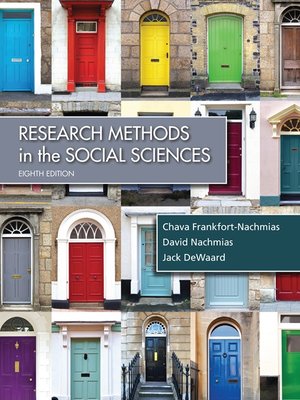 cover image of Research Methods for the Social Sciences